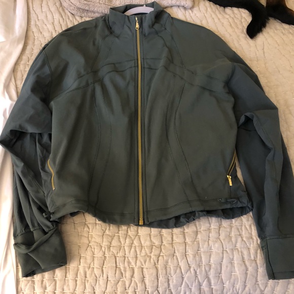 lululemon athletica Jackets & Blazers - lululemon athletica Olive Jacket